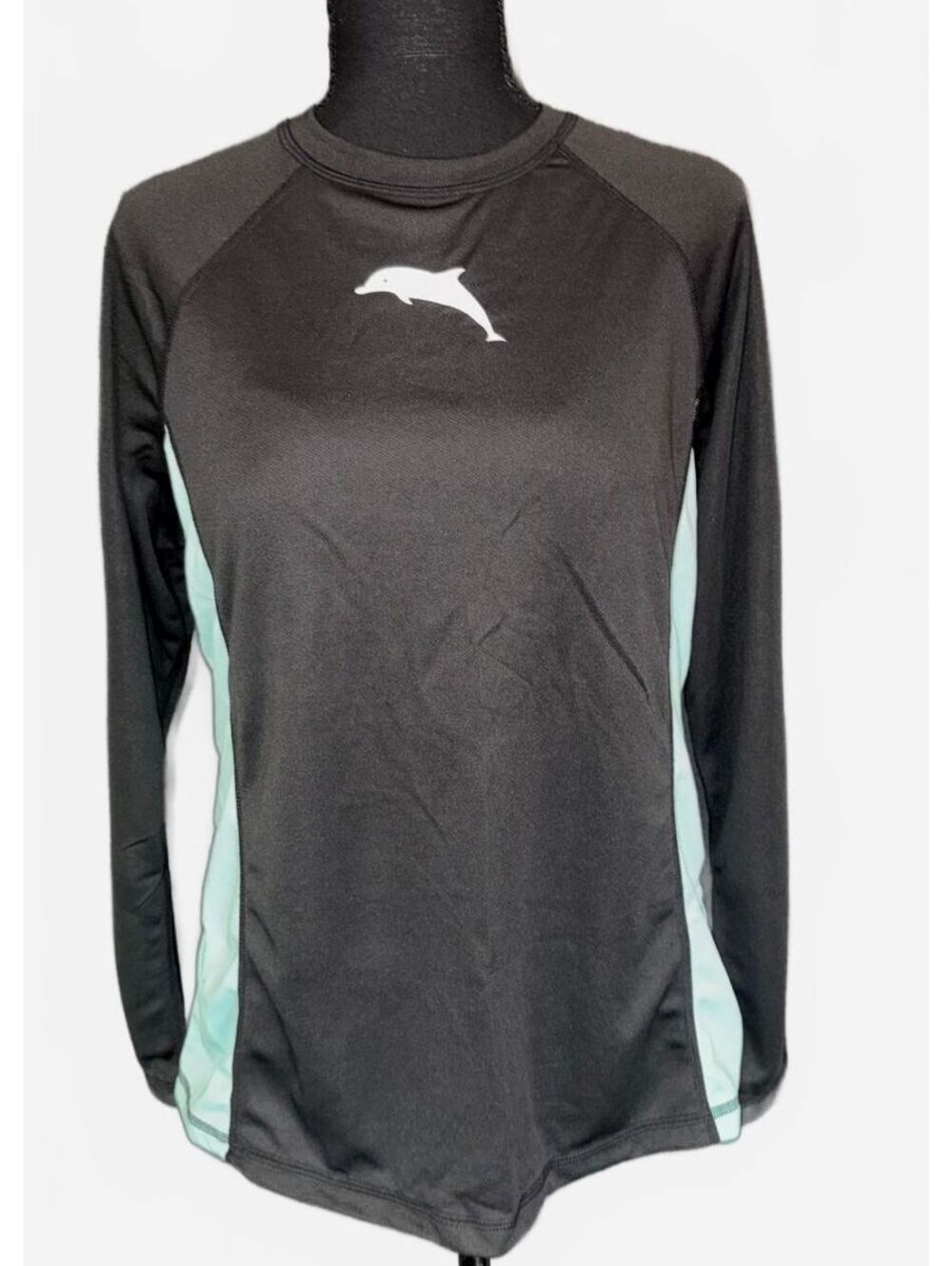 Woman's NWT -Halcurt- Rash Guard/Swim Shirt, Size M